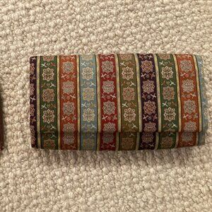 Japanese MadeTatsumura Silk Purse with matching coin purse.
